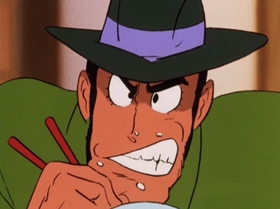 Screenshots from the 1972 TMS Entertainment cartoon Which of the Third Generation Will Win!