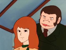 Screenshots from the 1972 TMS Entertainment cartoon Rescue the Tomboy!