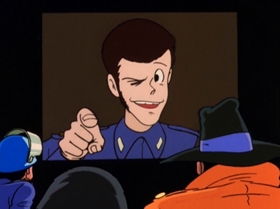 Screenshots from the 1972 TMS Entertainment cartoon The Great Gold Showdown!