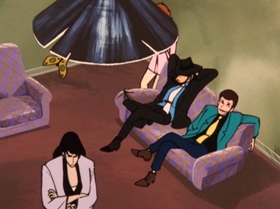 Screenshots from the 1972 TMS Entertainment cartoon The Great Gold Showdown!