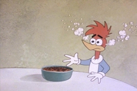 Screenshots from the 1972 Walter Lantz cartoon Chili Con Corny