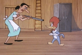 Screenshots from the 1972 Walter Lantz cartoon Chili Con Corny