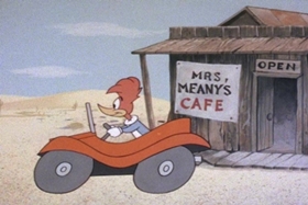 Screenshots from the 1972 Walter Lantz cartoon Chili Con Corny