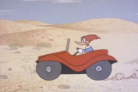Screenshots from the 1972 Walter Lantz cartoon Chili Con Corny