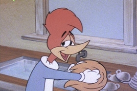 Screenshots from the 1972 Walter Lantz cartoon Chili Con Corny