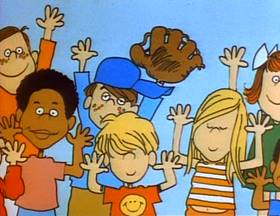 Screenshots from the 1973 Focus Design, Inc. cartoon Ready or Not, Here I Come