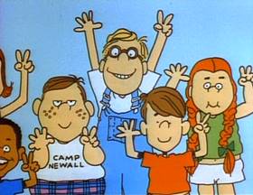 Screenshots from the 1973 Focus Design, Inc. cartoon Ready or Not, Here I Come