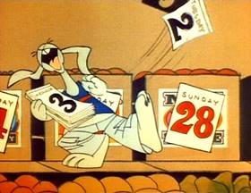 Screenshots from the 1973 Focus Design, Inc. cartoon Lucky Seven Sampson