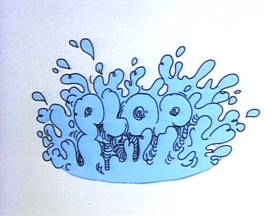 Screenshots from the 1973 Focus Design, Inc. cartoon Figure Eight