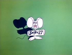 Screenshots from the 1973 Focus Design, Inc. cartoon Naughty Number Nine