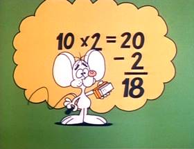 Screenshots from the 1973 Focus Design, Inc. cartoon Naughty Number Nine