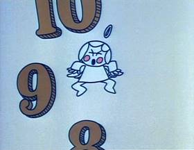 Screenshots from the 1973 Focus Design, Inc. cartoon The Good Eleven