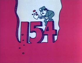 Screenshots from the 1973 Focus Design, Inc. cartoon The Good Eleven