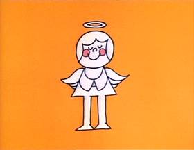 Screenshots from the 1973 Focus Design, Inc. cartoon The Good Eleven