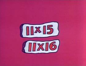 Screenshots from the 1973 Focus Design, Inc. cartoon The Good Eleven