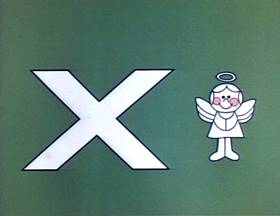 Screenshots from the 1973 Focus Design, Inc. cartoon The Good Eleven