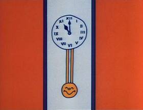 Screenshots from the 1973 Focus Design, Inc. cartoon The Good Eleven