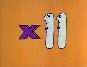 Screenshots from the 1973 Focus Design, Inc. cartoon The Good Eleven