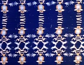 Screenshots from the 1973 Focus Design, Inc. cartoon Little Twelvetoes