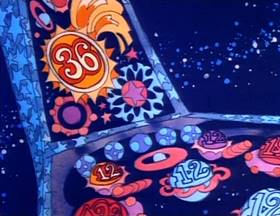 Screenshots from the 1973 Focus Design, Inc. cartoon Little Twelvetoes
