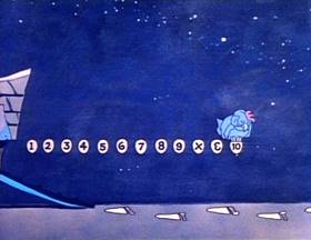 Screenshots from the 1973 Focus Design, Inc. cartoon Little Twelvetoes