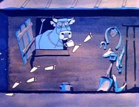 Screenshots from the 1973 Focus Design, Inc. cartoon Little Twelvetoes