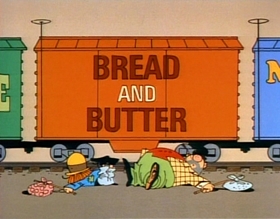 Screenshots from the 1973 Focus Design, Inc. cartoon Conjunction Junction