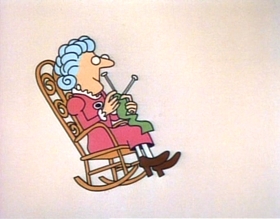 Screenshots from the 1973 Focus Design, Inc. cartoon A Noun Is A Person, Place Or Thing