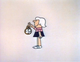 Screenshots from the 1973 Focus Design, Inc. cartoon A Noun Is A Person, Place Or Thing