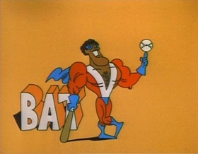 Screenshots from the 1974 Focus Design, Inc. cartoon Verb: That