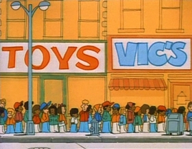 Screenshots from the 1974 Focus Design, Inc. cartoon Verb: That