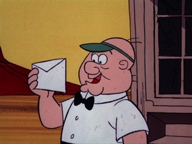 Screenshots from the 1974 DePatie Freleng cartoon Phony Express