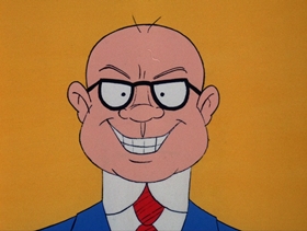 Screenshots from the 1974 DePatie Freleng cartoon Giddy Up Woe