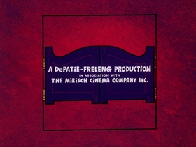 Screenshots from the 1974 DePatie Freleng cartoon Giddy Up Woe