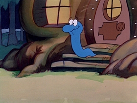 Screenshots from the 1974 DePatie Freleng cartoon Little Boa Peep
