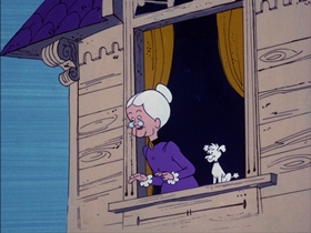Screenshots from the 1974 DePatie Freleng cartoon As the Tumbleweed Turns