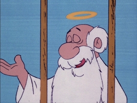 Screenshots from the 1974 DePatie Freleng cartoon As the Tumbleweed Turns