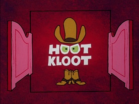 Screenshots from the 1974 DePatie Freleng cartoon The Badge and the Beautiful