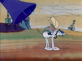 Screenshots from the 1974 DePatie Freleng cartoon Big Beef at the O.K. Corral