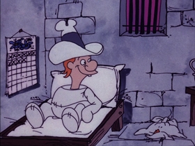 Screenshots from the 1974 DePatie Freleng cartoon Strange on the Range