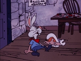 Screenshots from the 1974 DePatie Freleng cartoon Strange on the Range