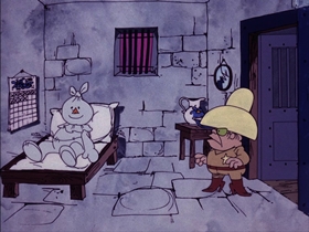 Screenshots from the 1974 DePatie Freleng cartoon Strange on the Range