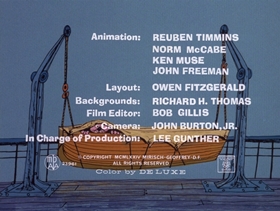 Screenshots from the 1974 DePatie Freleng cartoon Pink Aye