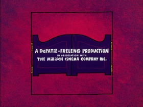 Screenshots from the 1974 DePatie Freleng cartoon Saddle Soap Opera