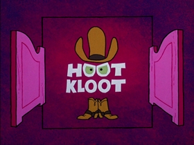 Screenshots from the 1974 DePatie Freleng cartoon Saddle Soap Opera