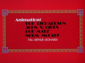 Screenshots from the 1974 DePatie Freleng cartoon The Dogfather