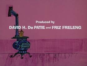 Screenshots from the 1974 DePatie Freleng cartoon Trail of the Lonesome Pink
