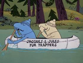 Screenshots from the 1974 DePatie Freleng cartoon Trail of the Lonesome Pink