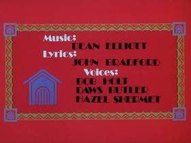 Screenshots from the 1974 DePatie Freleng cartoon The Goose That Laid a Golden Egg