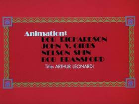 Screenshots from the 1974 DePatie Freleng cartoon The Goose That Laid a Golden Egg